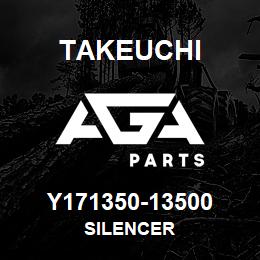 Y171350-13500 Takeuchi SILENCER | AGA Parts