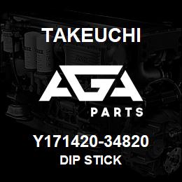 Y171420-34820 Takeuchi DIP STICK | AGA Parts