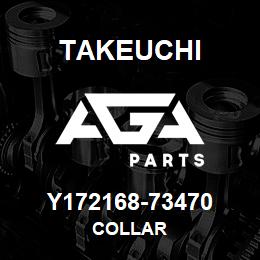 Y172168-73470 Takeuchi COLLAR | AGA Parts