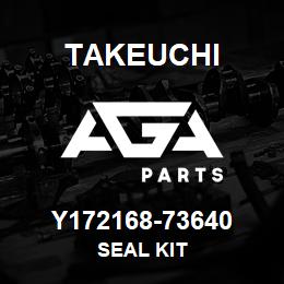 Y172168-73640 Takeuchi SEAL KIT | AGA Parts