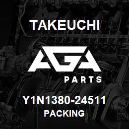 Y1N1380-24511 Takeuchi PACKING | AGA Parts