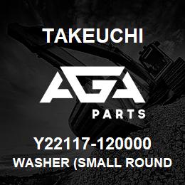 Y22117-120000 Takeuchi WASHER (SMALL ROUND | AGA Parts