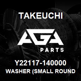 Y22117-140000 Takeuchi WASHER (SMALL ROUND | AGA Parts