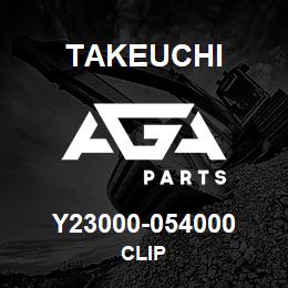 Y23000-054000 Takeuchi CLIP | AGA Parts