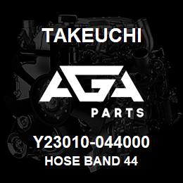 Y23010-044000 Takeuchi HOSE BAND 44 | AGA Parts