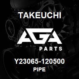 Y23065-120500 Takeuchi PIPE | AGA Parts