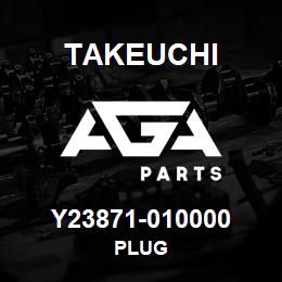 Y23871-010000 Takeuchi PLUG | AGA Parts