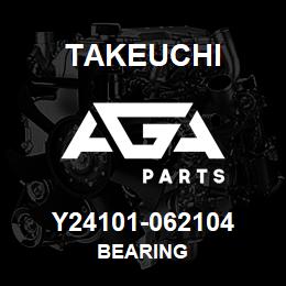 Y24101-062104 Takeuchi BEARING | AGA Parts