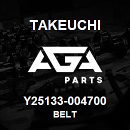 Y25133-004700 Takeuchi BELT | AGA Parts