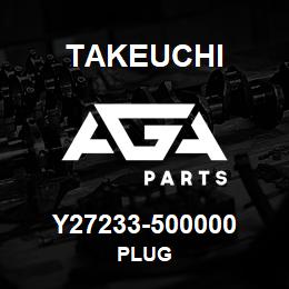 Y27233-500000 Takeuchi PLUG | AGA Parts