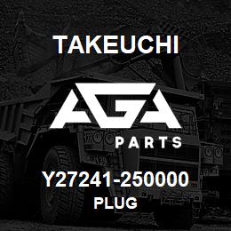 Y27241-250000 Takeuchi PLUG | AGA Parts