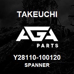 Y28110-100120 Takeuchi SPANNER | AGA Parts