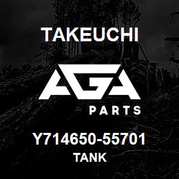 Y714650-55701 Takeuchi TANK | AGA Parts