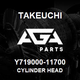 Y719000-11700 Takeuchi CYLINDER HEAD | AGA Parts