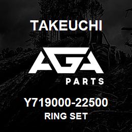 Y719000-22500 Takeuchi RING SET | AGA Parts