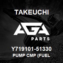 Y719101-51330 Takeuchi PUMP CMP (FUEL | AGA Parts