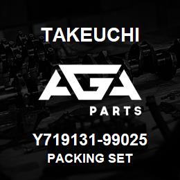 Y719131-99025 Takeuchi PACKING SET | AGA Parts