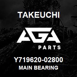 Y719620-02800 Takeuchi MAIN BEARING | AGA Parts