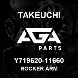 Y719620-11660 Takeuchi ROCKER ARM | AGA Parts
