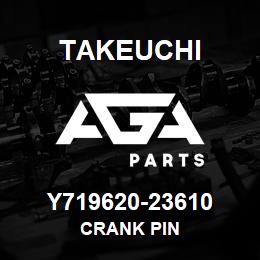 Y719620-23610 Takeuchi CRANK PIN | AGA Parts