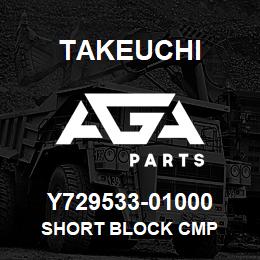 Y729533-01000 Takeuchi SHORT BLOCK CMP | AGA Parts