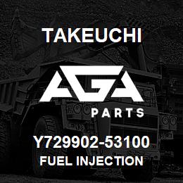 Y729902-53100 Takeuchi FUEL INJECTION | AGA Parts