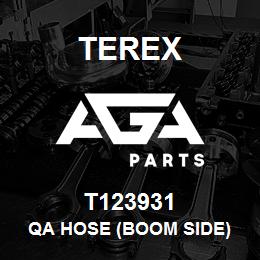 T123931 Terex QA HOSE (BOOM SIDE) | AGA Parts