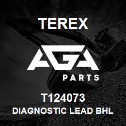 T124073 Terex DIAGNOSTIC LEAD BHL | AGA Parts