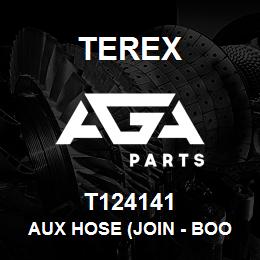 T124141 Terex AUX HOSE (JOIN - BOOM) | AGA Parts