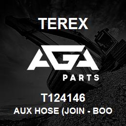 T124146 Terex AUX HOSE (JOIN - BOOM) | AGA Parts