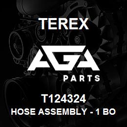 T124324 Terex HOSE ASSEMBLY - 1 BORE - 1 5/16 FEMALE SWIVEL ENDS | AGA Parts