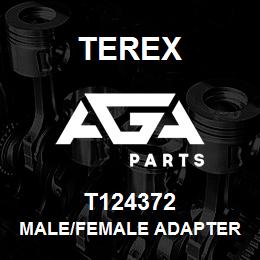 T124372 Terex MALE/FEMALE ADAPTER | AGA Parts