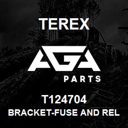 T124704 Terex BRACKET-FUSE AND RELAY | AGA Parts