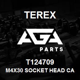 T124709 Terex M4X30 SOCKET HEAD CAP SCREW | AGA Parts