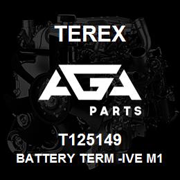 T125149 Terex BATTERY TERM -IVE M10 X 17 STUD BT463N | AGA Parts