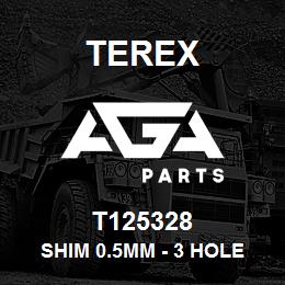 T125328 Terex SHIM 0.5MM - 3 HOLE | AGA Parts