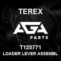 T125771 Terex LOADER LEVER ASSEMBLY - FNR - ELOBAU | AGA Parts