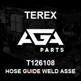 T126108 Terex HOSE GUIDE WELD ASSEMBLY | AGA Parts