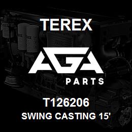 T126206 Terex SWING CASTING 15' | AGA Parts