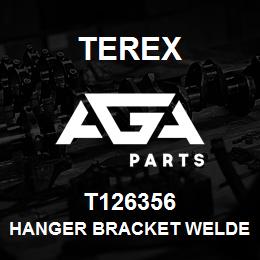 T126356 Terex HANGER BRACKET WELDED ASSY LH REAR | AGA Parts