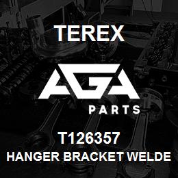 T126357 Terex HANGER BRACKET WELDED ASSY RH REAR | AGA Parts