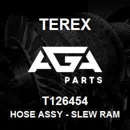 T126454 Terex HOSE ASSY - SLEW RAM | AGA Parts