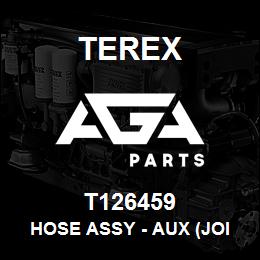 T126459 Terex HOSE ASSY - AUX (JOINT TO VALVE) | AGA Parts