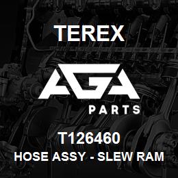 T126460 Terex HOSE ASSY - SLEW RAM | AGA Parts