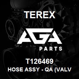 T126469 Terex HOSE ASSY - QA (VALVE SIDE) | AGA Parts