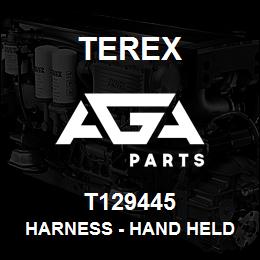 T129445 Terex HARNESS - HAND HELD HYD'S LINK | AGA Parts