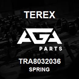 TRA8032036 Terex SPRING | AGA Parts