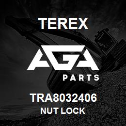 TRA8032406 Terex NUT LOCK | AGA Parts