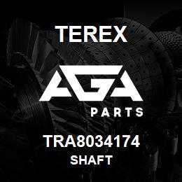 TRA8034174 Terex SHAFT | AGA Parts