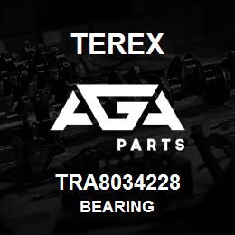 TRA8034228 Terex BEARING | AGA Parts